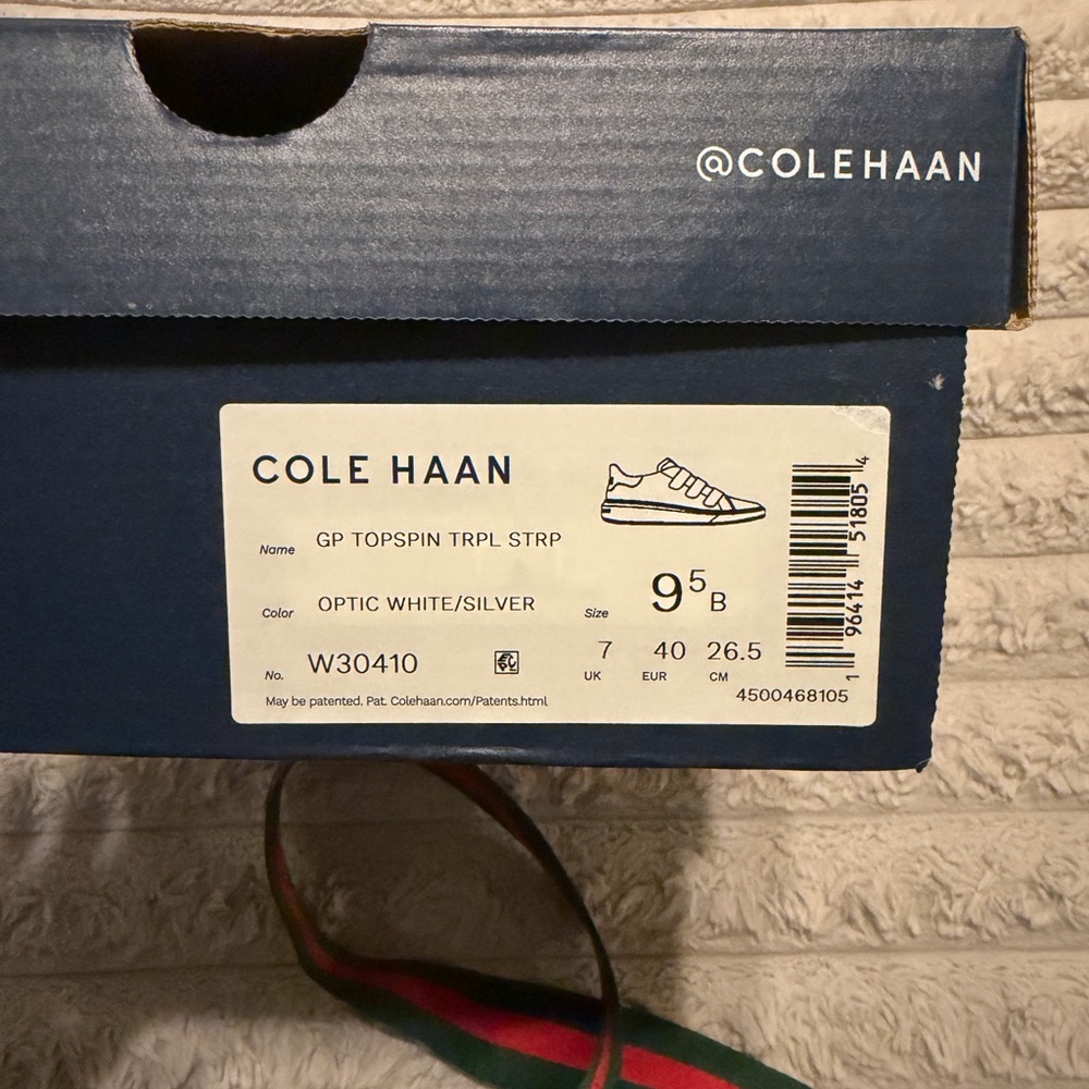 Cole Haan White and Silver Women’s Sneakers - Picture 2 of 6